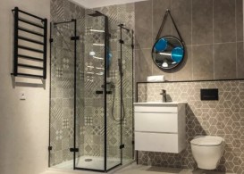 Тумба підвісна МДФ / ДСП 58х44 см з раковиною для ванної Volle Fiesta білий 15-600-01