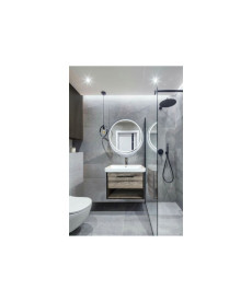 Тумба подвесная Мойдодыр Denver 80-A с раковиной Vivace ДСП дуб эвок 00-0008271