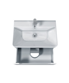 Тумба підвісна Мийдодир Malaga 70-A з раковиною Vivace ДСП/МДФ білий глянець 00-0009160