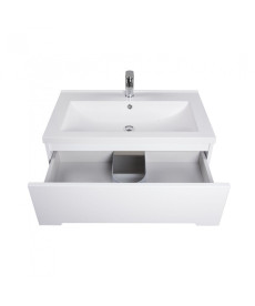 Тумба підвісна Мийдодир Octavio 60-A з раковиною Cosmopolitan ДСП/МДФ білий глянець 00-0006530