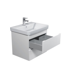 Тумба підвісна Мийдодир Unik 60-A з раковиною Vivace ДСП/МДФ білий глянець 00-0009164
