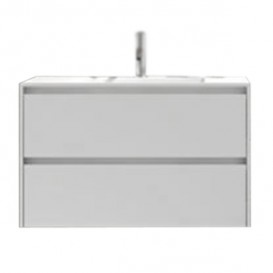 Тумба підвісна під раковину Istone Illumina прямокутна МДФ білий матовий WD2931-0F