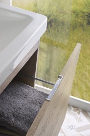 Тумба подвесная под раковину Jika Cubito 45x34 см дуб H40J4213015191