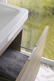 Тумба подвесная под раковину Jika Cubito 85 см дуб H40J4263015191