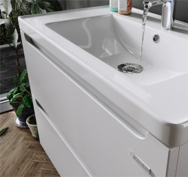 Тумба підвісна Sanwerk Era Air 60х45 см з раковиною Канті білий MV0000650