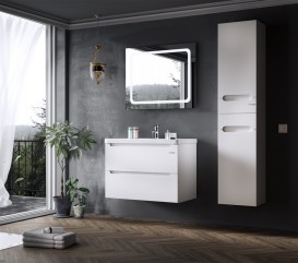 Тумба підвісна Sanwerk Era Air 70х45 см з раковиною Канті білий MV0000651