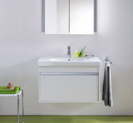 Тумба с раковиной Duravit Ketho 60х45,5 см ДСП белый глянцевый KT006202222