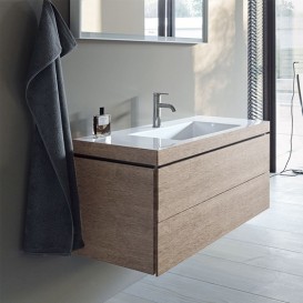 Тумба с раковиной Duravit L-Cube 100х48 см ДСП кашемир LC6928O1111