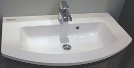 Тумба с раковиной Kolpa-san Iman OUI 100 100х50 см ДСП антрацит 536720