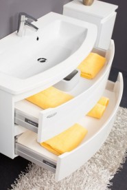 Тумба з раковиною Kolpa-san Iman OUI 80 80х50 см ДСП білий 536700