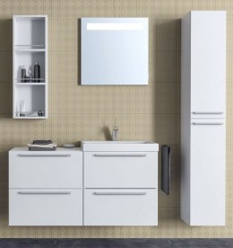 Тумба з раковиною Kolpa-san Jolie OUJ 60 60.6х66 см ДСП з ПВХ-плівкою білий 521510