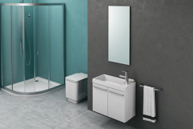 Тумба з раковиною Kolpa-san Kiki OUK 60 60.6х51см ДСП білий 538800