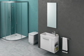 Тумба з раковиною Kolpa-san Kiki OUK 60 L 60.6х51 см ліва ДСП білий 561210