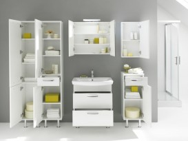 Тумба з раковиною Kolpa-san Viva OUV 70 70х70.5 см ДСП білий 505390