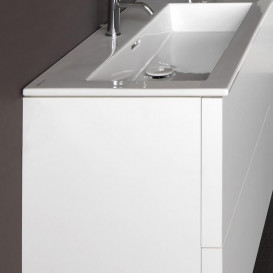 Тумба з раковиною Laufen Kartell 100х50х72,6 см МДФ білий матовий H8603376401041