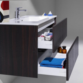 Тумба с раковиной Laufen Pro S 100х50х61 см ДСП темно-коричневый вяз H8649622631041