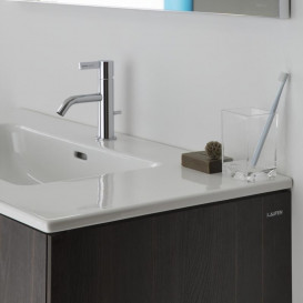 Тумба з раковиною Laufen Pro S 120х50х61 см ДСП темно-коричневий в'яз H8649632631041