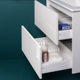 Тумба з раковиною Laufen Pro S 60х50х61 см МДФ білий H8649602601041