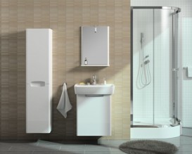 Тумба с раковиной подвесная Kolo Rekord белый глянец K99024000