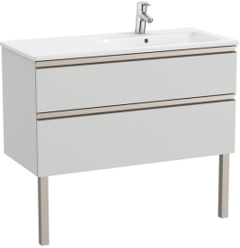 Тумба с раковиной Roca Gap-N 100х46 см серый матовый A851482447