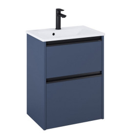 Тумба с раковиной Roca Gap Pro 50,5х38 см ДСП синий матовый A852066538