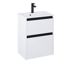 Тумба с раковиной Roca Gap Pro 50,5х38 см ДСП белый глянцевый A852066806