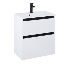 Тумба з раковиною Roca Gap Pro 60,5х38 см ДСП білий глянсовий A852067806