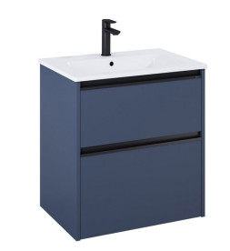 Тумба з раковиною Roca Gap Pro 60,5х46 см ДСП синій матовий A852048538
