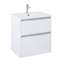 Тумба с раковиной Roca Gap Pro 60,5х46 см ДСП белый глянцевый A852048806