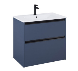 Тумба з раковиною Roca Gap Pro 70,5х46 см ДСП синій матовий A852050538