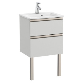 Тумба с раковиной Roca GAP Unik 50,5x38 см ДСП серый A851494447