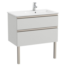 Тумба з раковиною Roca GAP Unik 80,5x46 см ДСП сірий A851480447