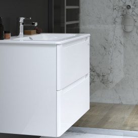Тумба Sanwerk Vega Air 81 см с раковиной Падова МДФ белый MV0000813