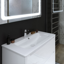 Тумба Sanwerk Vega Air 81 см с раковиной Падова МДФ белый MV0000813