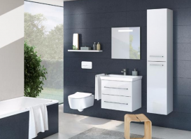 Тумба с раковиной Villeroy&Boch Avento 80 Crystal White 415680B4