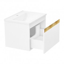 Тумба з раковиною Volle Classic Neo 60 см підвісна МДФ білий 1943.326007