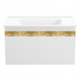 Тумба с раковиной Volle Classic Neo 80 см подвесная МДФ белый 1943.328007
