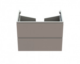 Тумба Snail Элегия с раковиной Орфей 80х48,5 см крашенный МДФ/литьевой мрамор белый 800КМ165/800