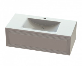 Тумба Snail Глорія з раковиною Орфей 99х48,5 см фарбований МДФ 990КМ165