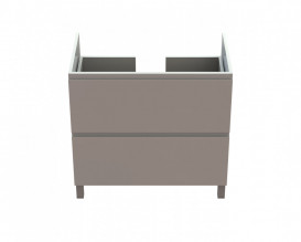 Тумба Snail Новела з раковиною Атлант 80х48, 5 см фарбований МДФ/ливарний мармур білий 800КМ163