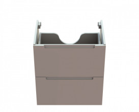 Тумба Snail Стелла с раковиной Богема 60х41,5 см крашенный МДФ/литьевой мрамор белый 6002КМ156