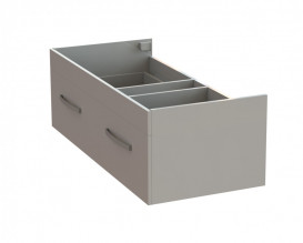 Тумба Snail Венера с раковиной Олимпия 120х55 см крашенный МДФ/литьевой мрамор белый 1200KM150