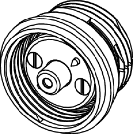 Удлинитель термостатической головки TECE TECEfloor для стандартного блока RTL 77470026