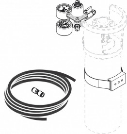 Подовжувальний комплект Hansgrohe F24 для балона CO2 на 2 кг 76819000