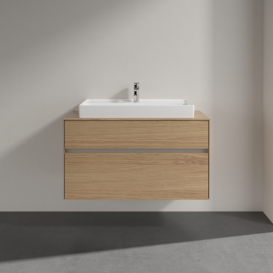 Тумба под раковину Villeroy & Boch Collaro 100х50 см ДСП северный дуб C02000VJ