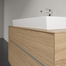 Тумба под раковину Villeroy & Boch Collaro 100х50 см ДСП северный дуб C02000VJ