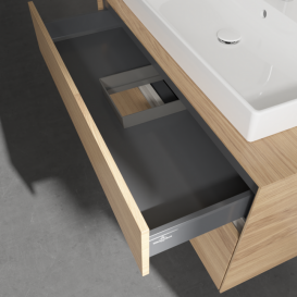 Тумба под раковину Villeroy & Boch Collaro 100х50 см ДСП северный дуб C02000VJ