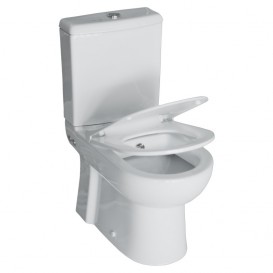 Унитаз-биде компакт пристенный Volle Virgo с сиденьем Slim Soft Close белый 13-23-303