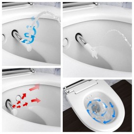 Унітаз-біде підвісний Geberit AquaClean Mera Classic панель хром 146.200.21.1