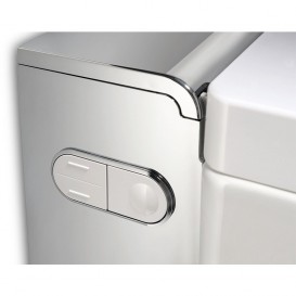 Унитаз-биде подвесной Geberit AquaClean Mera Comfort панель хром 146.210.21.1